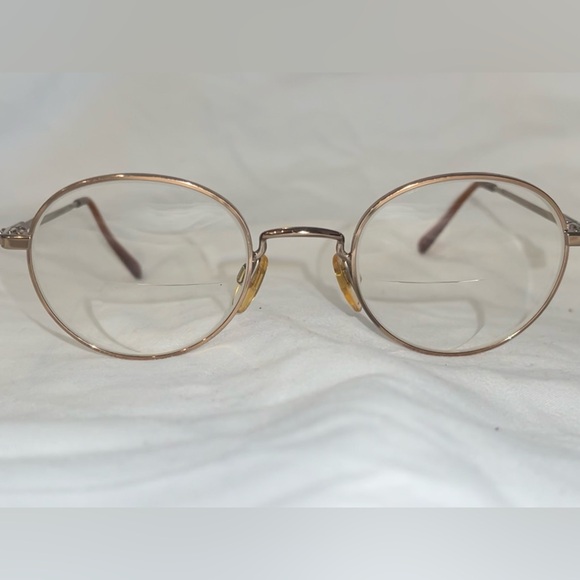 Giorgio Armani Vintage rose gold Glasses - Picture 2 of 8